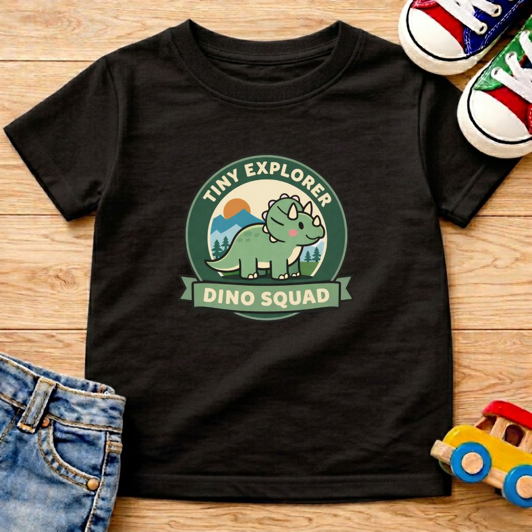 Tiny Explorer Dino T-Shirt