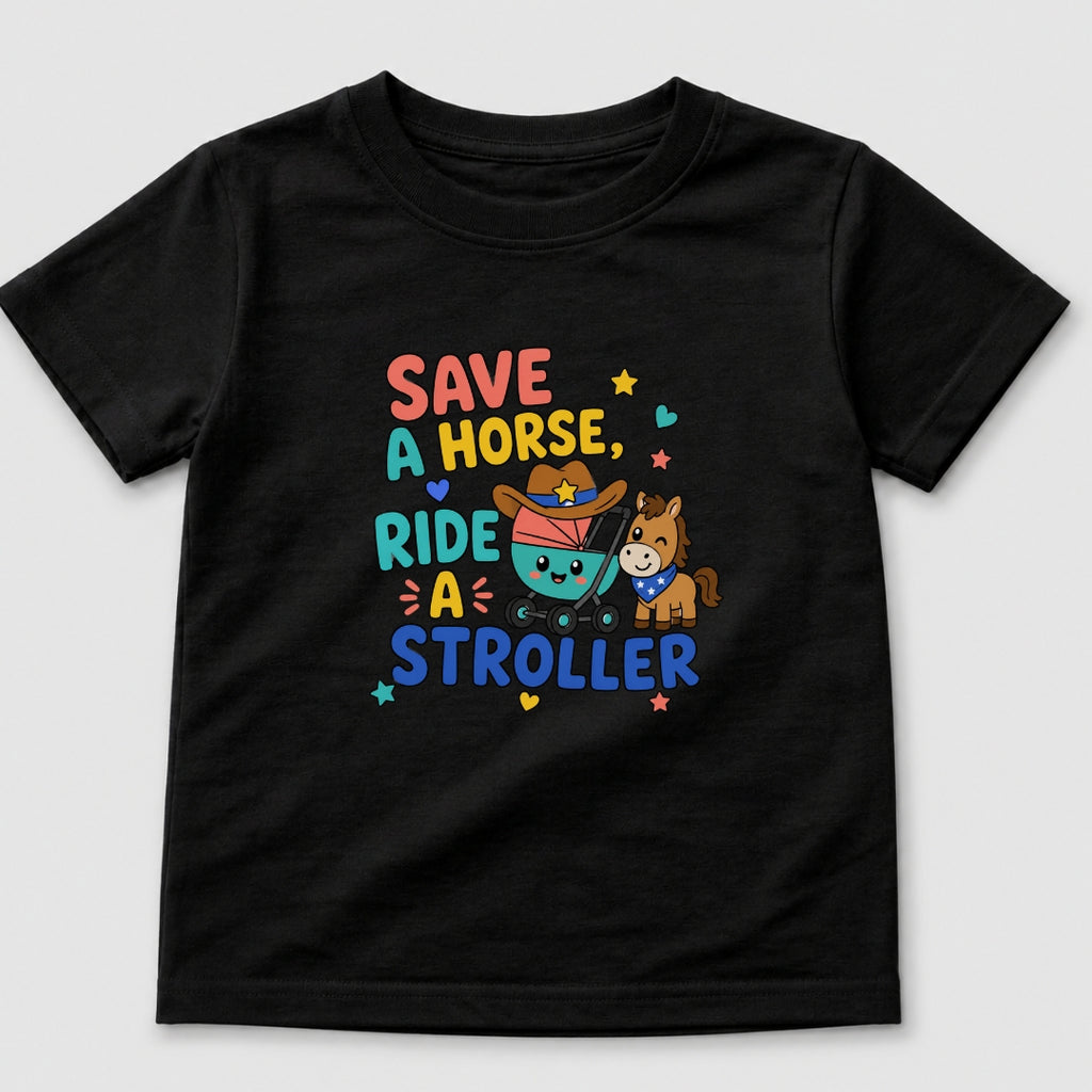 Save a Horse, Ride a Stroller T-Shirt