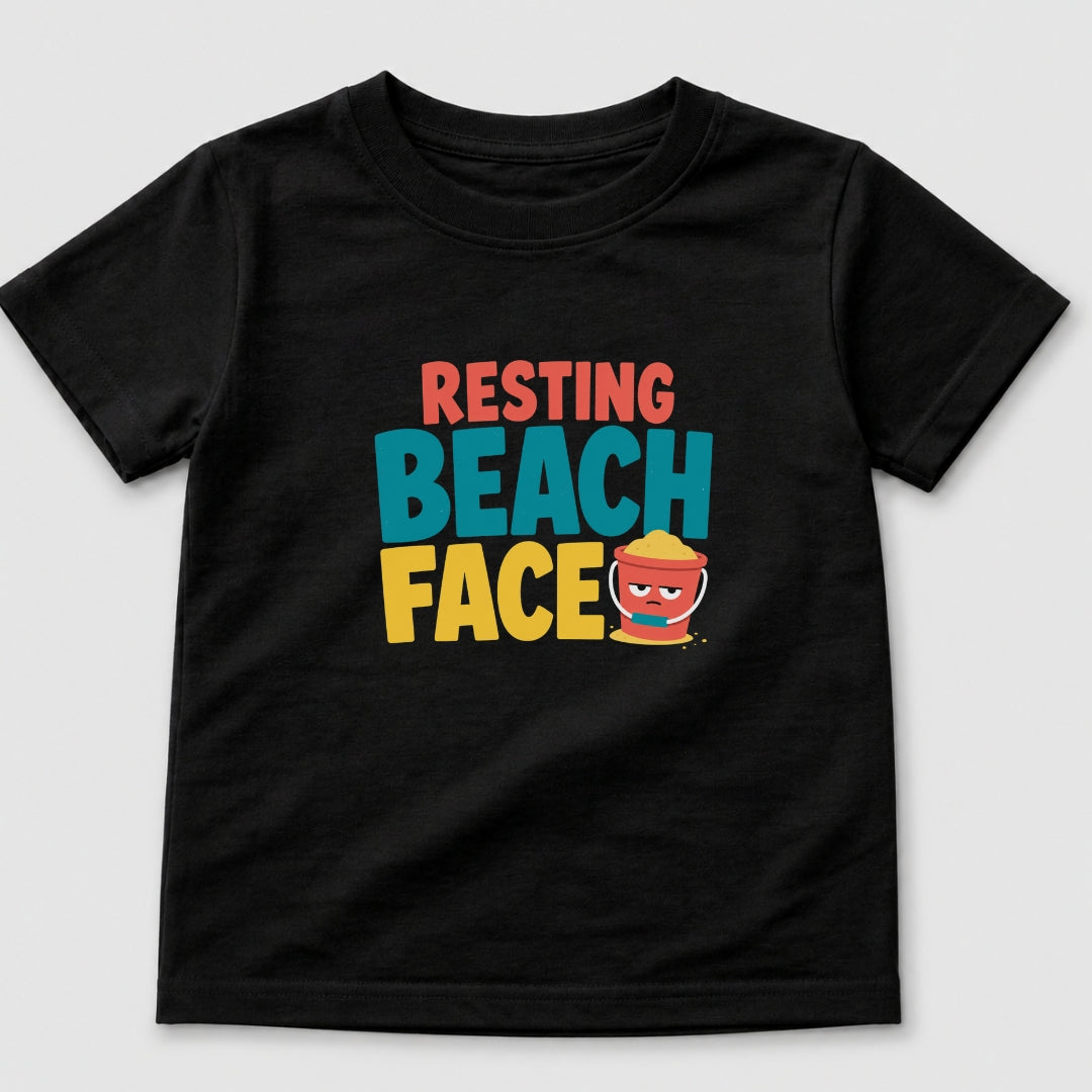 Resting Beach Face T-Shirt