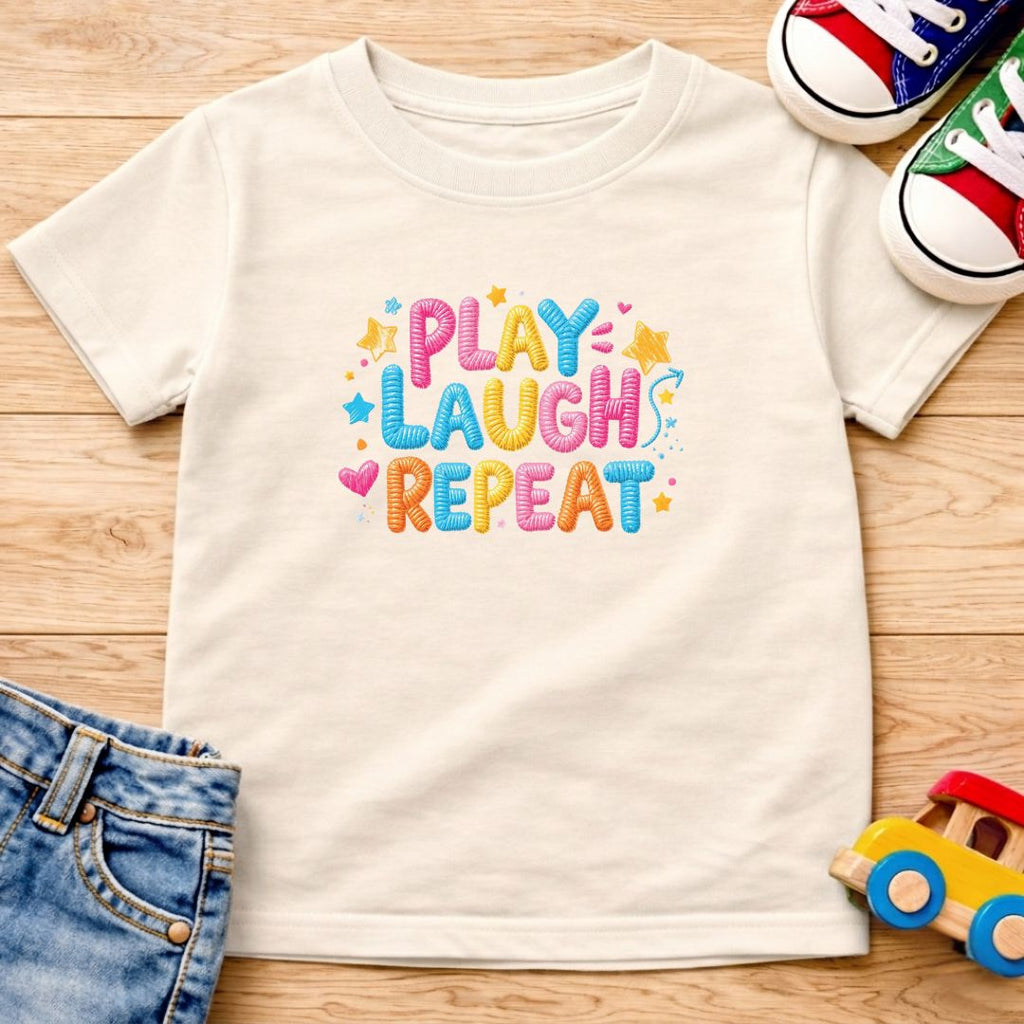 Play Laugh Repeat T-Shirt