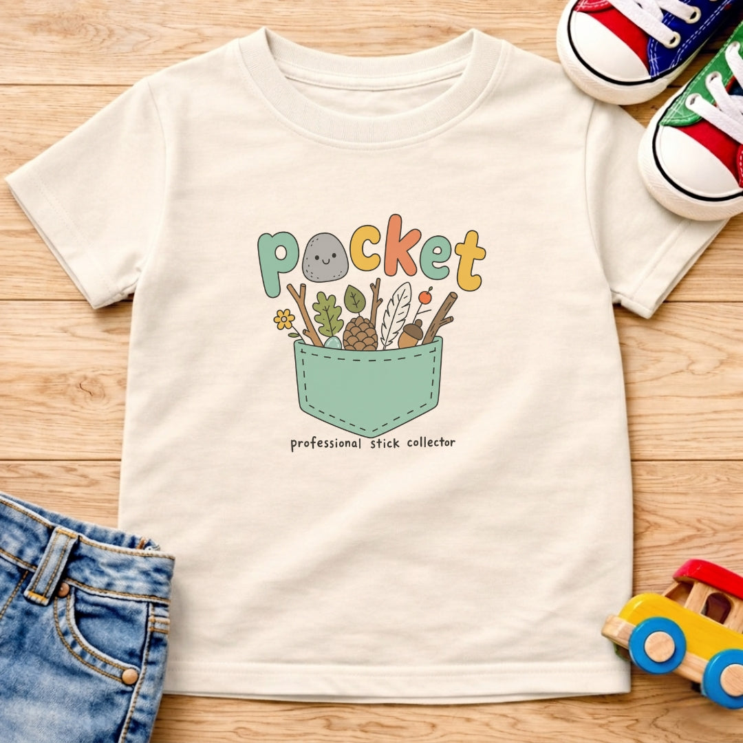 POCKET Professional Stick Collector T-Shirt