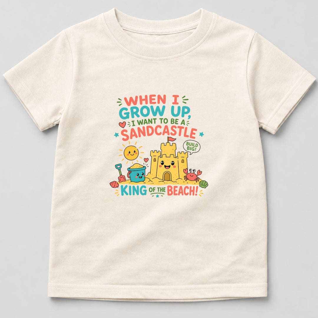 Grow Up To Be Sandcastle T-Shirt