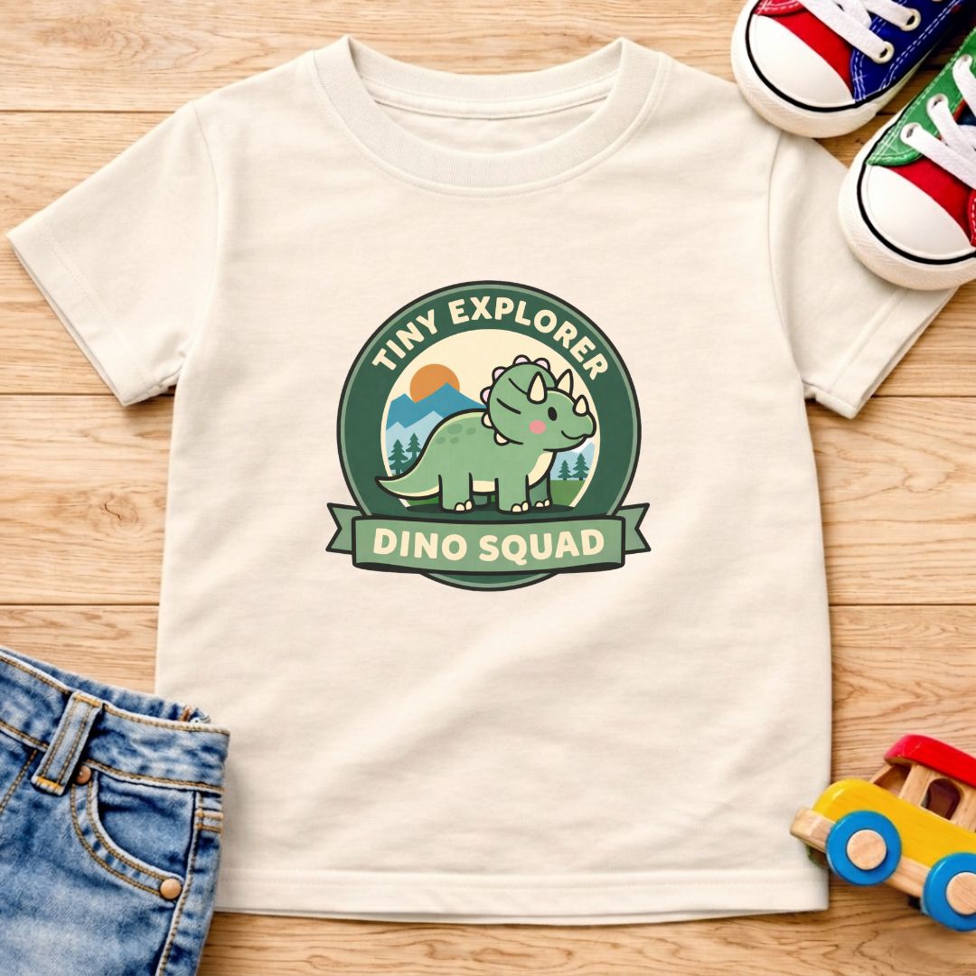 Tiny Explorer Dino T-Shirt