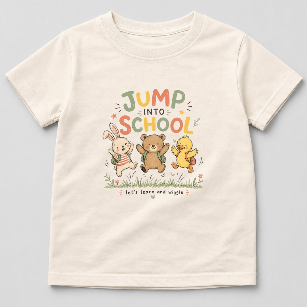 Jump Into School T-Shirt