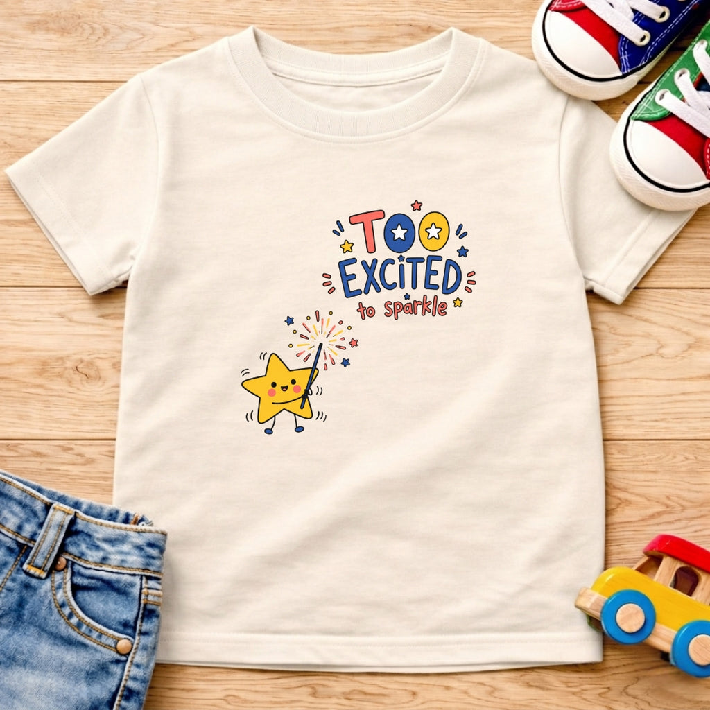 Too Excited to Sparkle T-Shirt
