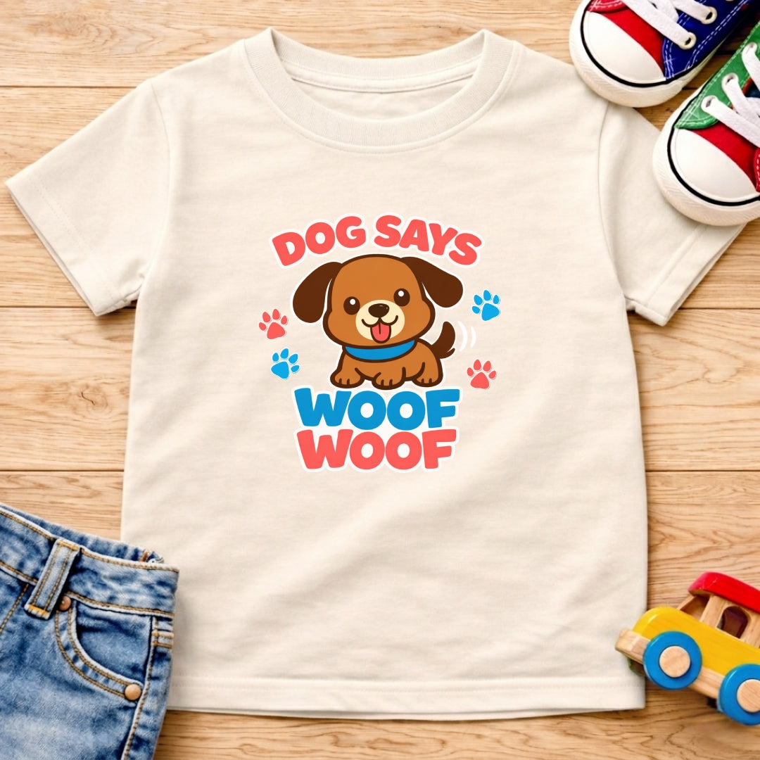 Dog Says Woof T-Shirt