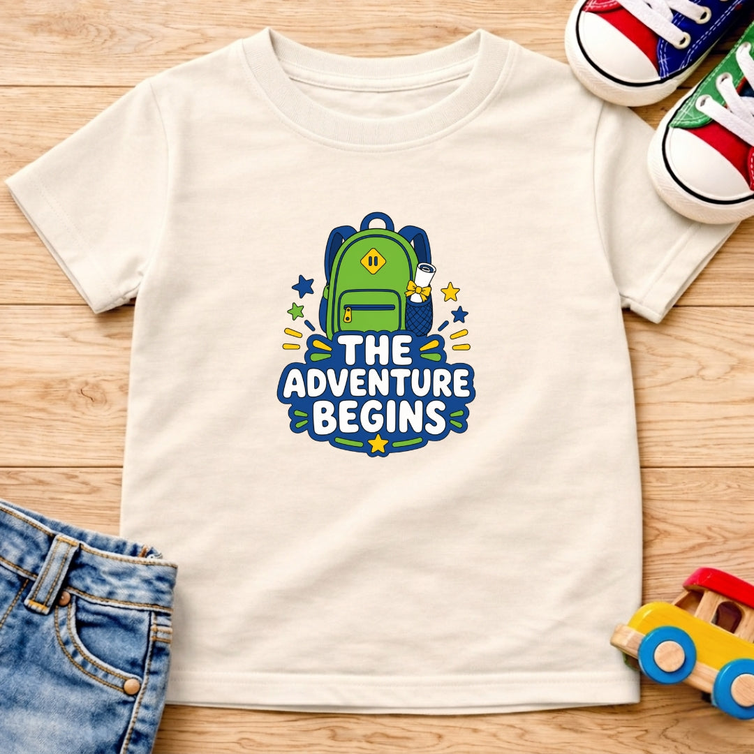 Adventure Begins Grad T-Shirt