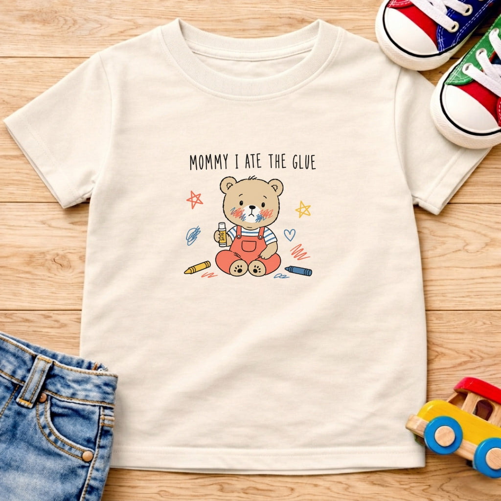 Mommy I Ate Glue T-Shirt