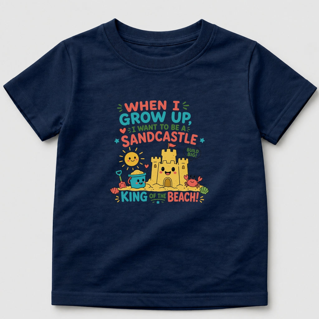 Grow Up To Be Sandcastle T-Shirt