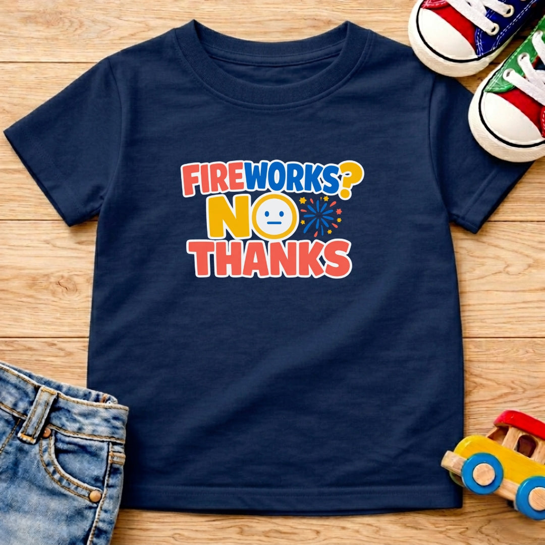 Fireworks No Thanks T-Shirt