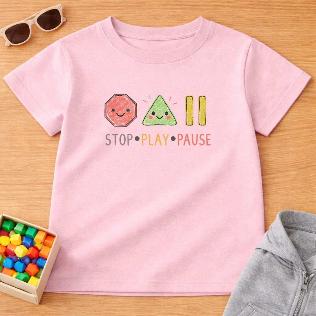 Stop Play Pause T-Shirt