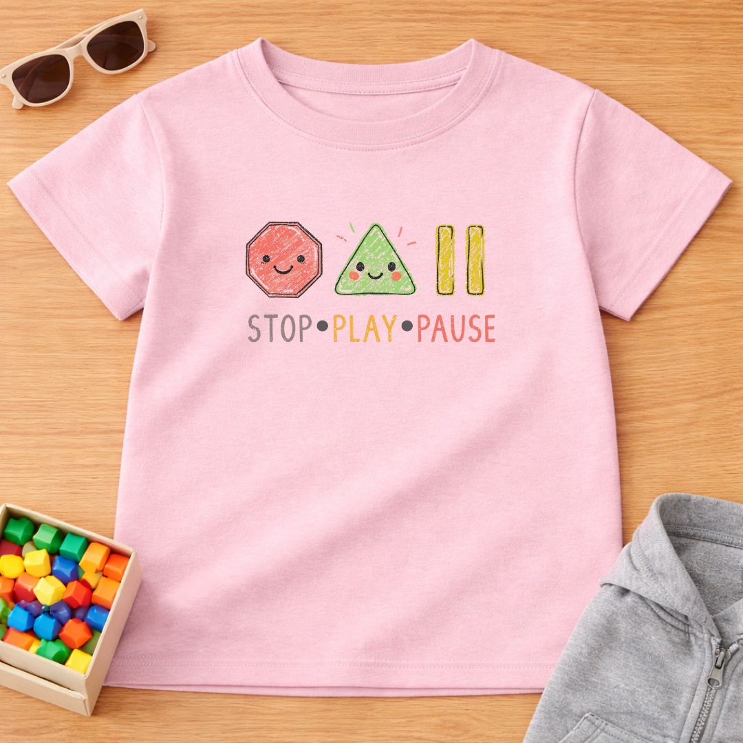 Stop Play Pause T-Shirt