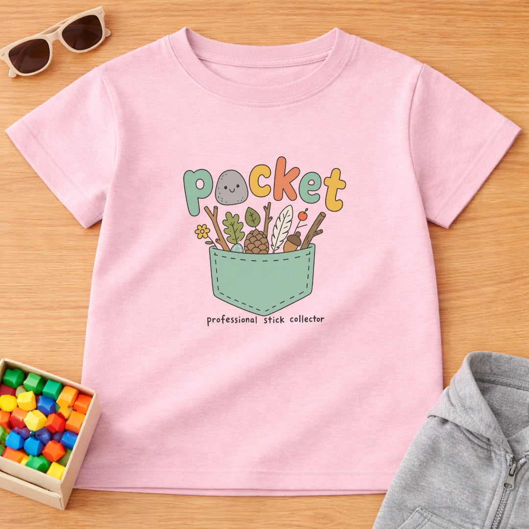 POCKET Professional Stick Collector T-Shirt