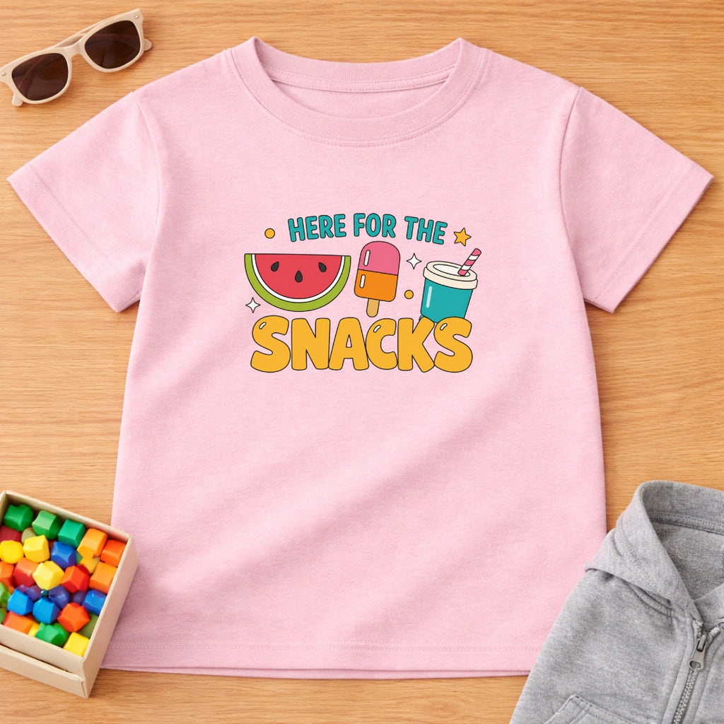 Here for Snacks T-Shirt