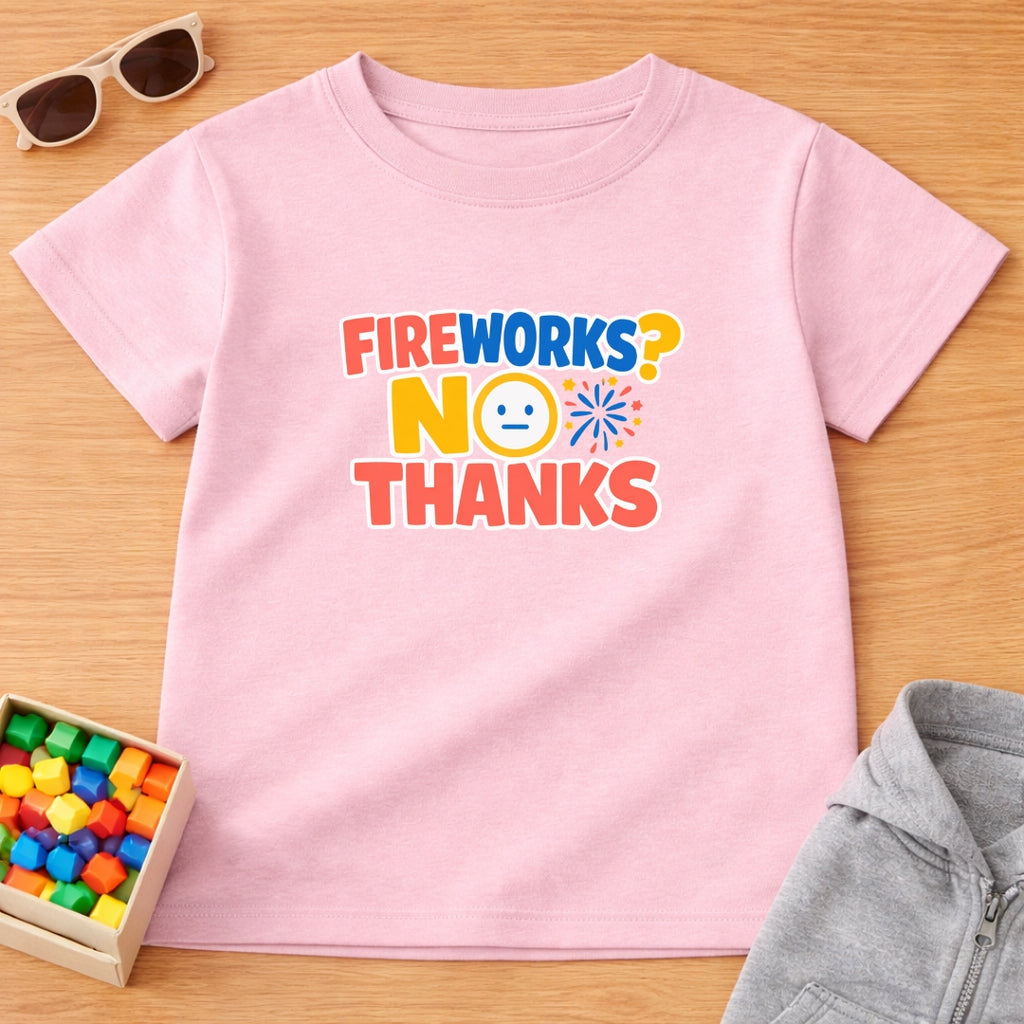 Fireworks No Thanks T-Shirt