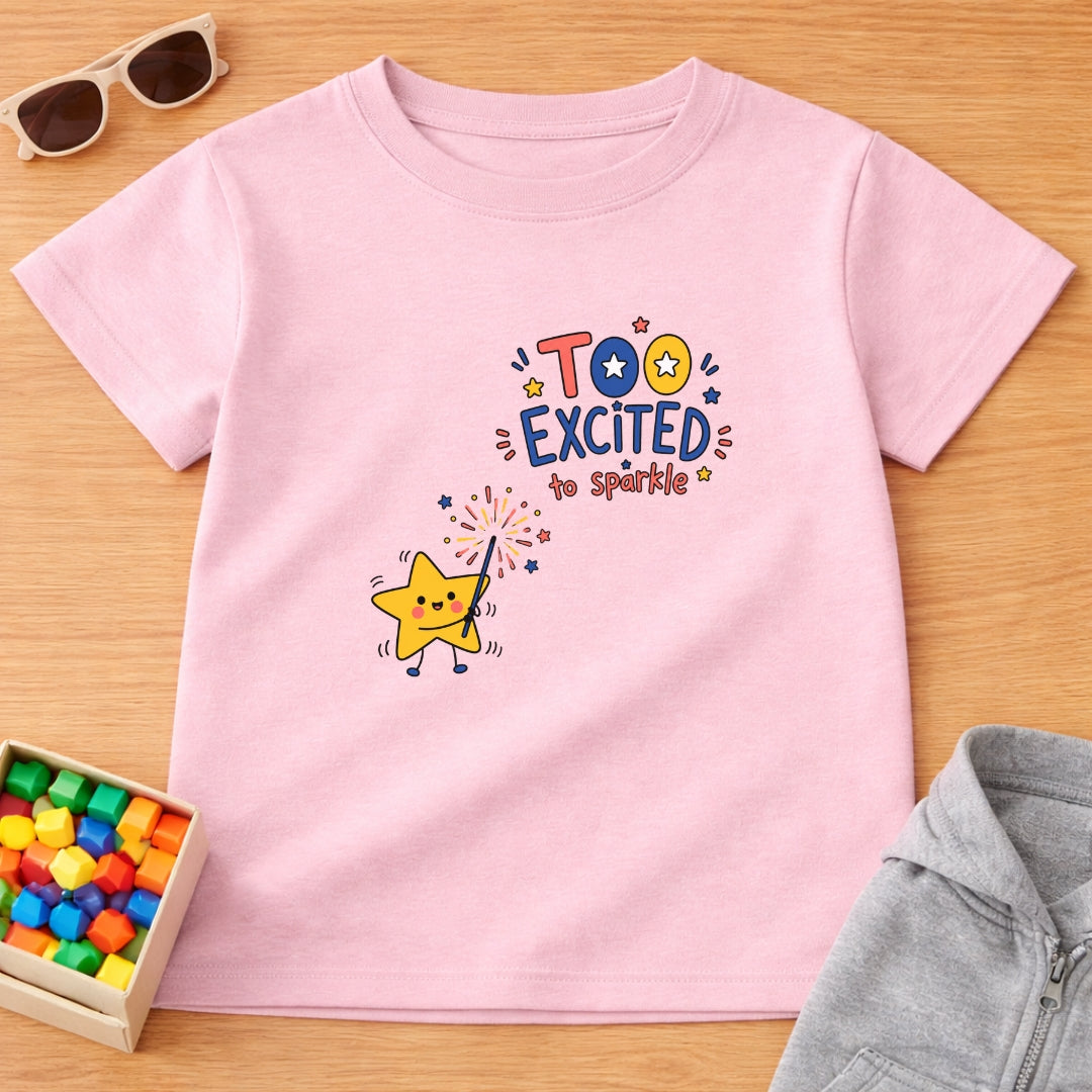 Too Excited to Sparkle T-Shirt