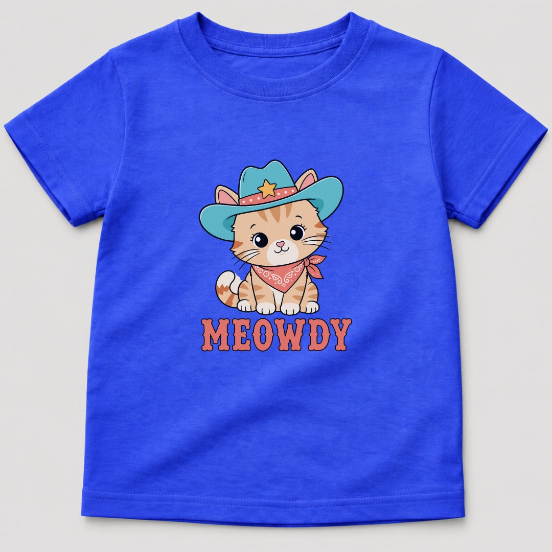 Meowdy Cowboy Cat T-Shirt