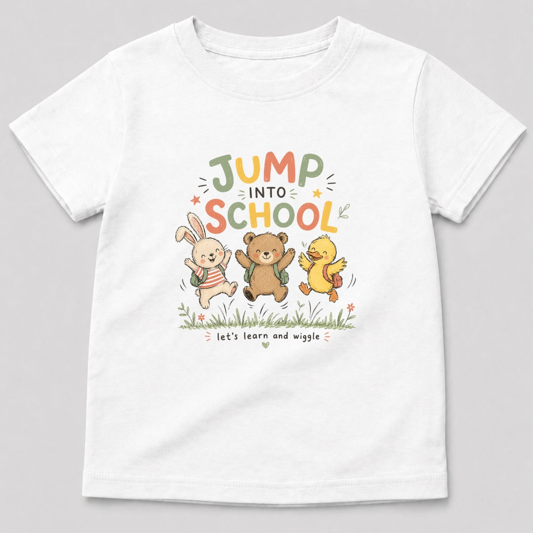 Jump Into School T-Shirt