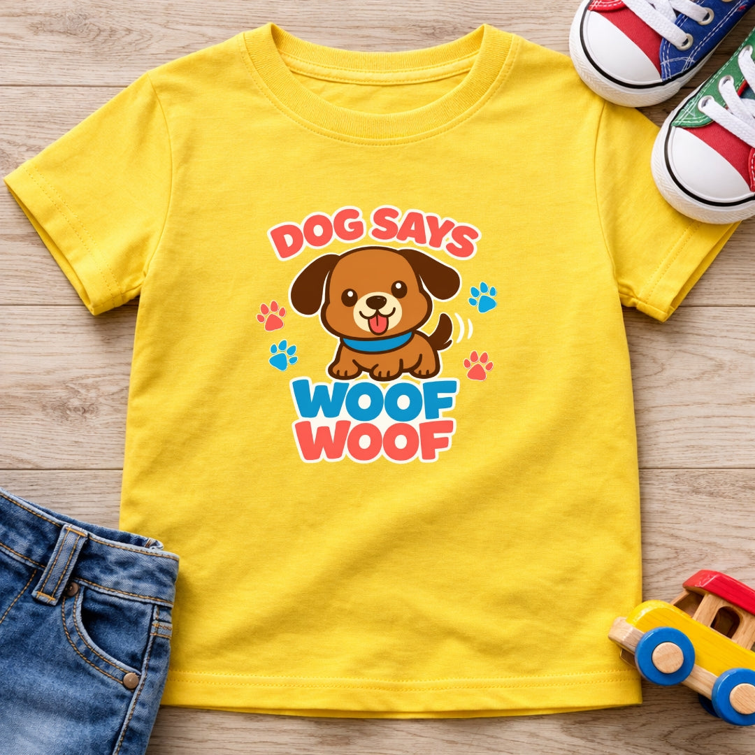 Dog Says Woof T-Shirt