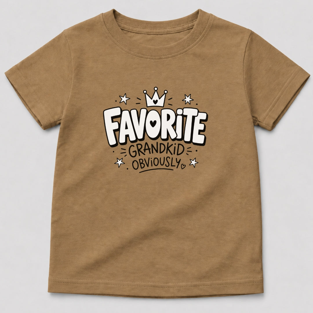 Favorite Grandkid Obviously T-Shirt