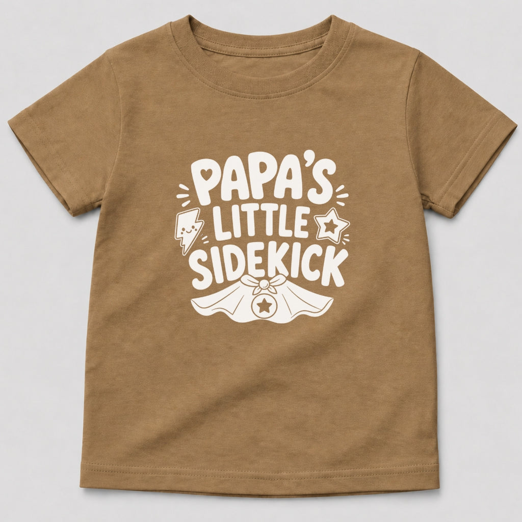 Papa's Little Sidekick T-Shirt