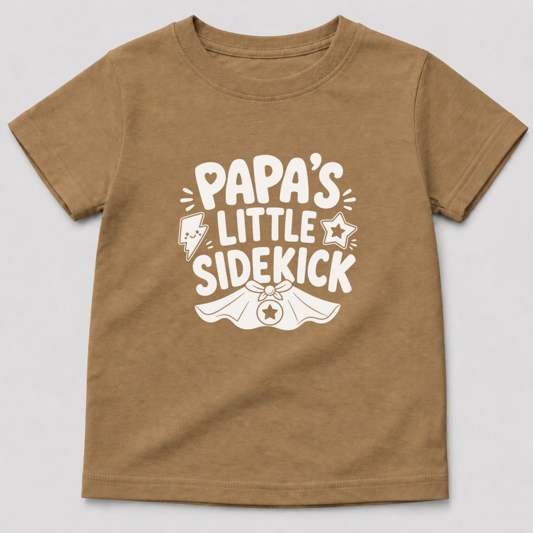 Papa's Little Sidekick T-Shirt