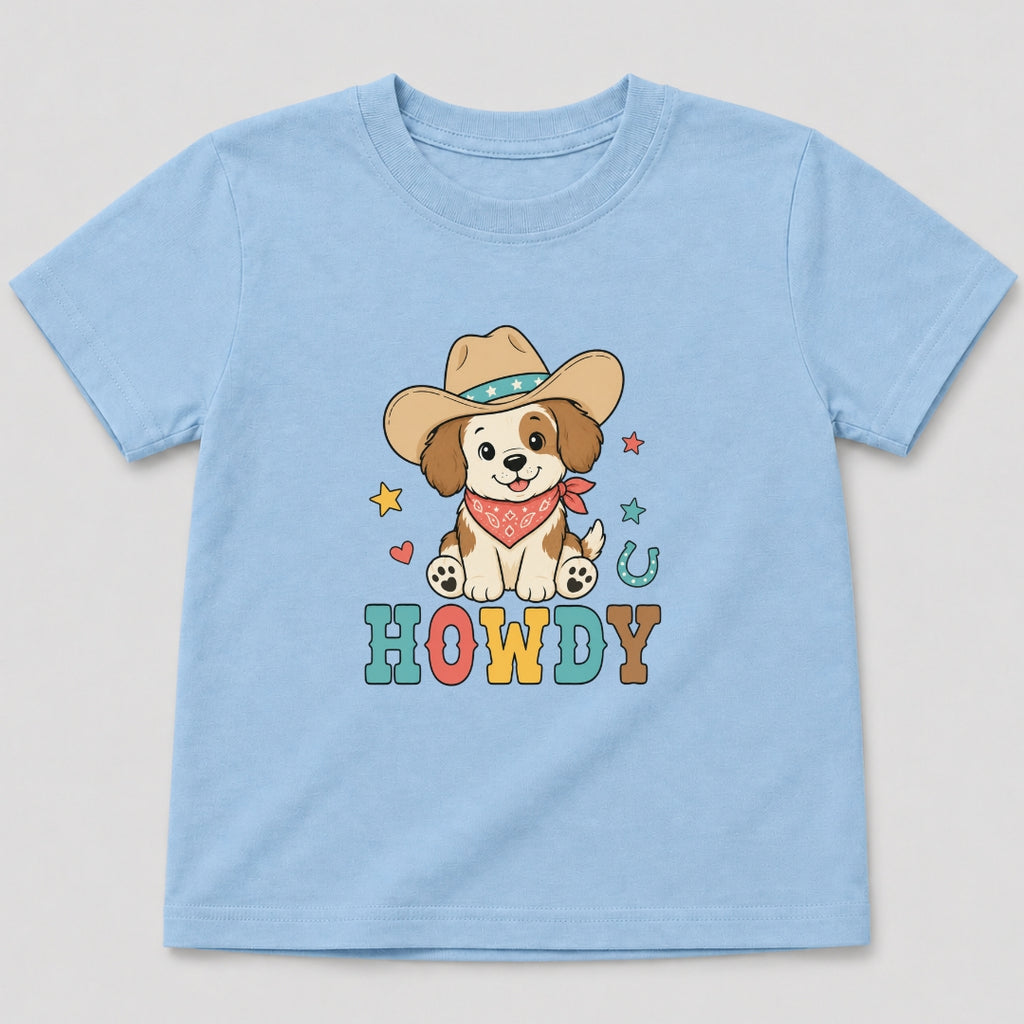Howdy Cowboy Puppy T-Shirt