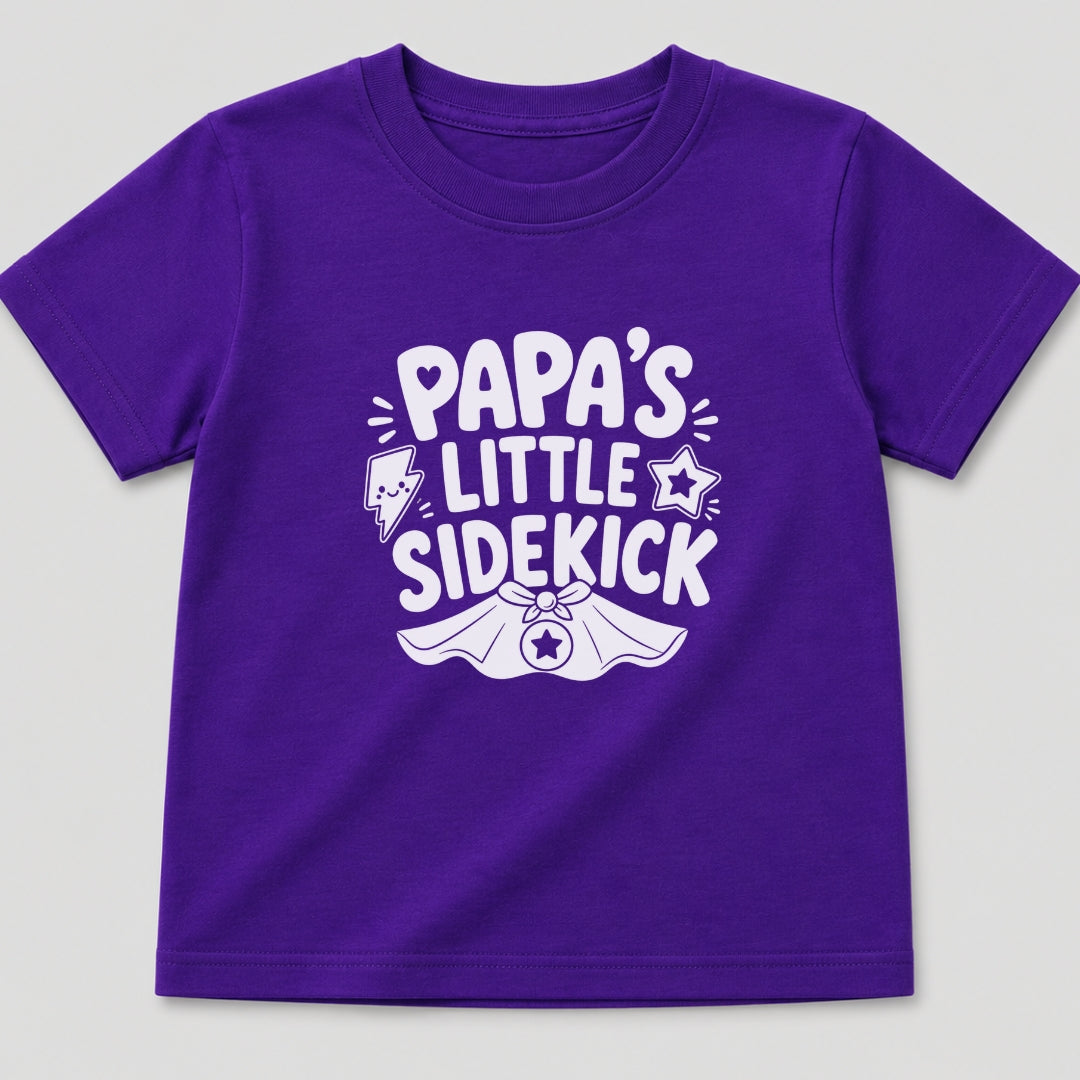 Papa's Little Sidekick T-Shirt