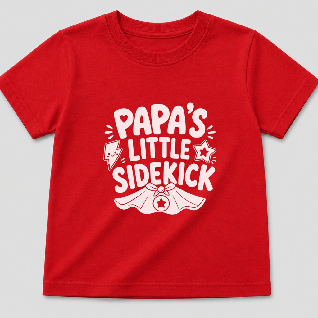 Papa's Little Sidekick T-Shirt